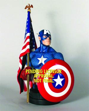 Captain America Classic Mini Bust By Gentle Giant Studios