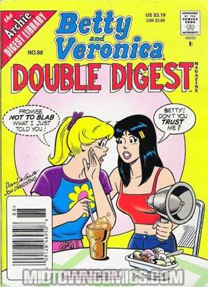 Betty And Veronica Double Digest Magazine #88