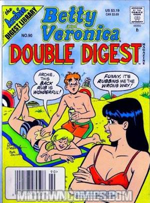 Betty And Veronica Double Digest Magazine #90