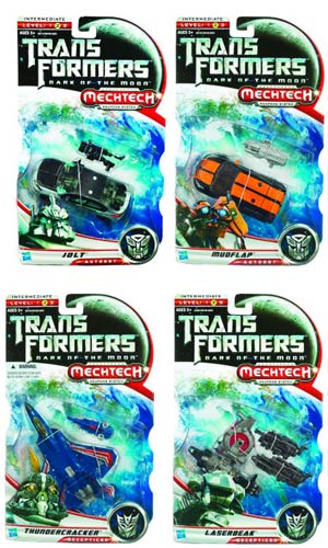 Transformers Dark Of The Moon Mech Tech Deluxe Action Figure Assortment Case 201104