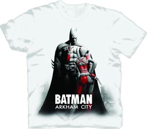 Batman Arkham City Harley Points T-Shirt Large