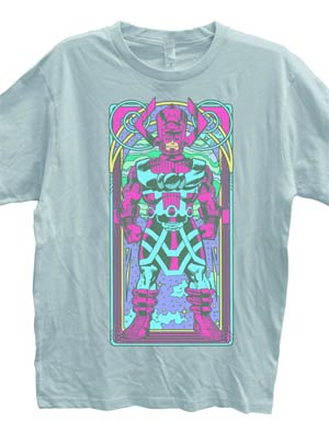 Galactus Deco Galactus Silver T-Shirt Large