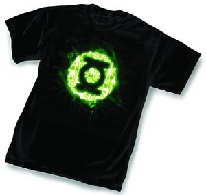 Green Lantern Movie Collage T-Shirt Large