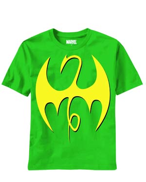 Iron First Fist Of Iron Kelly Green T-Shirt Large
