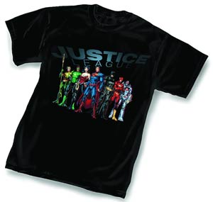 Justice League By Jim Lee T-Shirt Large