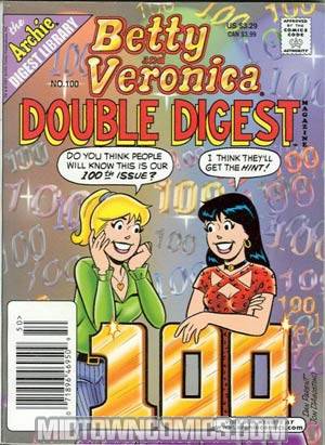 Betty And Veronica Double Digest Magazine #100