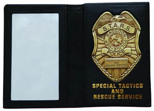 Resident Evil S.T.A.R.S. Badge & Leather Wallet Set