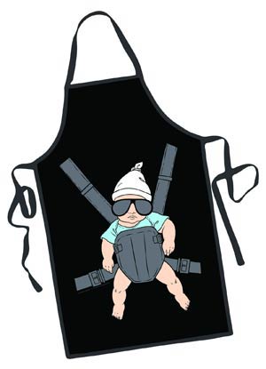 Hangover Baby Carlos Apron