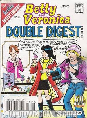 Betty And Veronica Double Digest Magazine #111