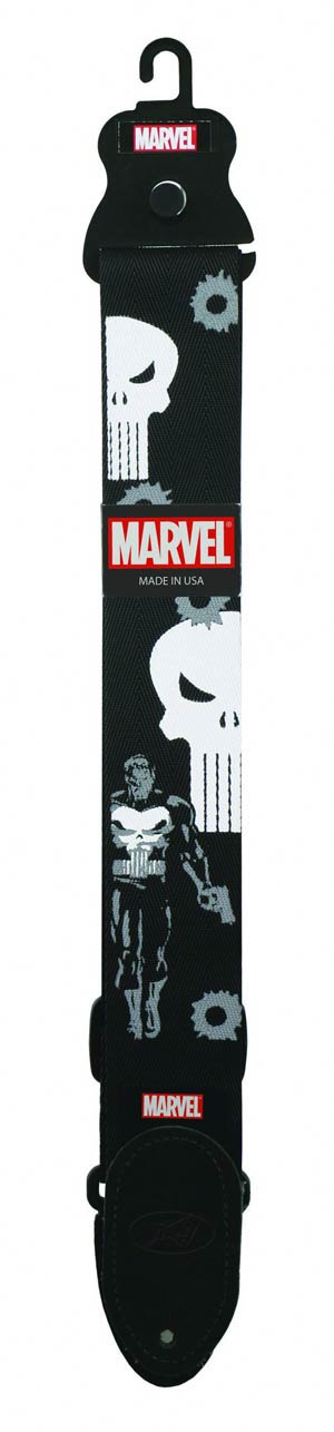 Marvel Comics Nylon Guitar Strap - Punisher