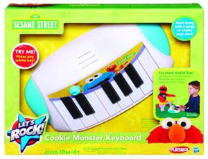 Sesame Street Lets Rock - Cookie Monster Keyboard