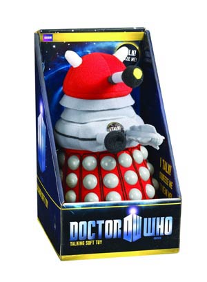 Doctor Who Dalek Talking Plush - Red Dalek
