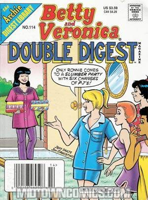 Betty And Veronica Double Digest Magazine #114
