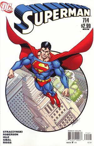 Superman Vol 3 #714 Incentive George Perez Variant Cover