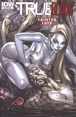 True Blood Tainted Love #6 Incentive J Scott Campbell Interconnected Sketch Cover