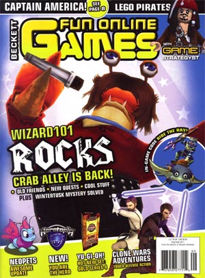 Beckett Fun Online Games Vol 4 #12 Aug/Sep 2011