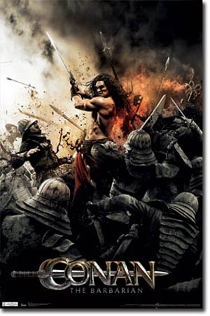 Conan The Barbarian Movie 2011 Sword Poster