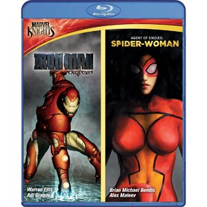 Marvel Knights Iron Man & Spider-Woman Blu-ray DVD