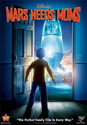 Mars Needs Moms DVD