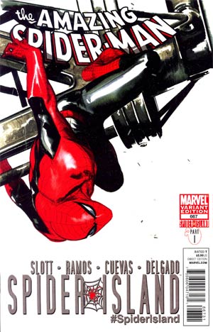 Amazing Spider-Man Vol 2 #667 Cover C Incentive Gabrielle Dell Otto Variant Cover (Spider-Island Tie-In) 