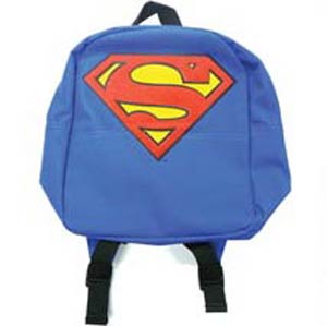 Superman Crest Juniors Blue Mini-Backpack