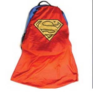 Superman Pocket Cape Mens Backpack