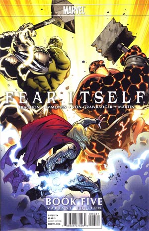 Fear Itself #5 Cover C Incentive Stuart Immonen Variant Cover