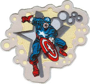 Captain America Star Patch