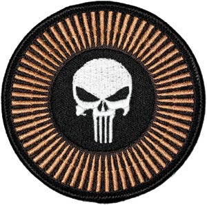 Punisher Circle Skull Patch