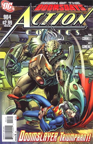 Action Comics #904 Cover B Incentive Jerry Ordway Variant Cover (Reign Of Doomsday Tie-In)