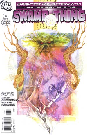 Brightest Day Aftermath The Search For Swamp Thing #3 Incentive David Mack Variant Cover