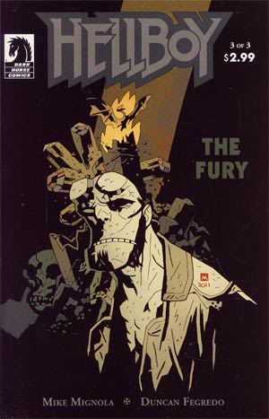 Hellboy The Fury #3 2nd Ptg