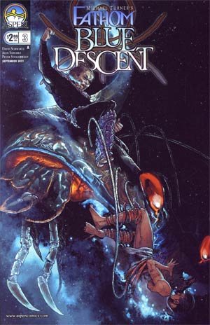 Fathom Blue Descent #3 Cover A Alex Sanchez