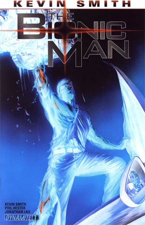 Bionic Man #1 Incentive Alex Ross Negative Art Cover