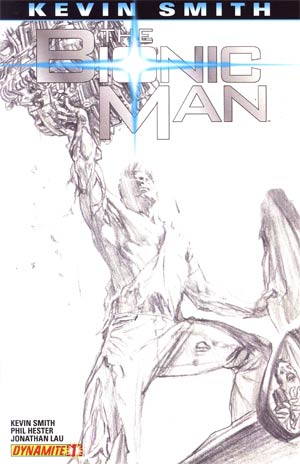 Bionic Man #1 Incentive Alex Ross Sketch Cover