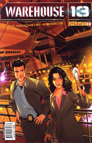 Warehouse 13 #1 Ben Morse Cover