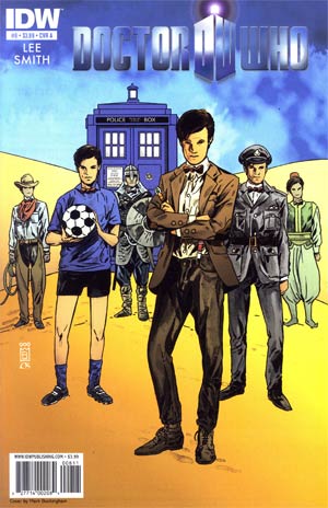Doctor Who Vol 4 #8 Cover A Regular Mark Buckingham Cover
