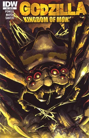 Godzilla Kingdom Of Monsters #6 Cover C Incentive Matt Frank Kumonga Variant Cover
