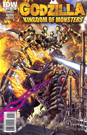Godzilla Kingdom Of Monsters #6 Cover B Regular Jeff Zornow Cover