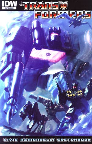 Transformers Vol 2 #24 Cover D Incentive Livio Ramondelli Sketchbook