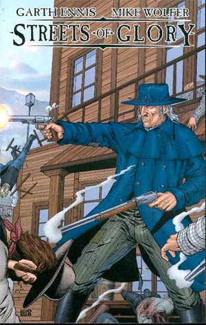 Garth Ennis Streets Of Glory TP Signed By Mike Wolfer