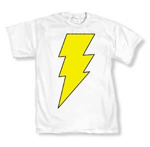 Mary Marvel Symbol T-Shirt Large