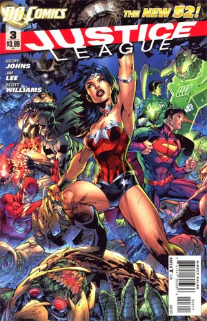 Justice League Vol 2 #3 Regular Jim Lee Cover