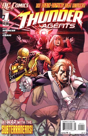 THUNDER Agents Vol 4 #1 Recommended Back Issues