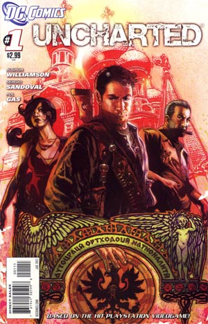 Uncharted #1 Regular Tony Harris Cover