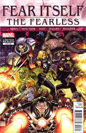 Fear Itself Fearless #3 (Shattered Heroes Tie-In)