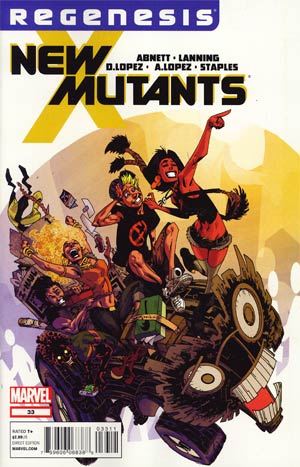 New Mutants Vol 3 #33 Regular Jason Pearson Cover (X-Men Regenesis Tie-In)