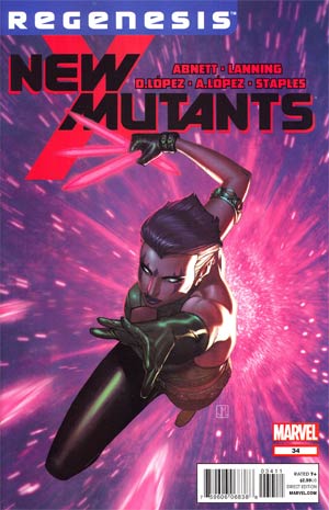 New Mutants Vol 3 #34 (X-Men Regenesis Tie-In)