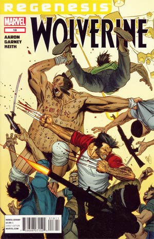 Wolverine Vol 4 #18 Cover A Regular Ron Garney Cover (X-Men Regenesis Tie-In)