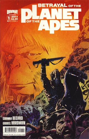 Betrayal Of The Planet Of The Apes #1 Regular Gabriel Hardman Cover